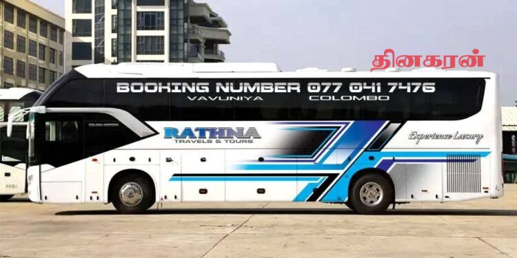 முல்லைத்தீவிலிருந்து கொழும்பிற்கு புதிய சொகுசு பேருந்து சேவை ஆரம்பம்.!