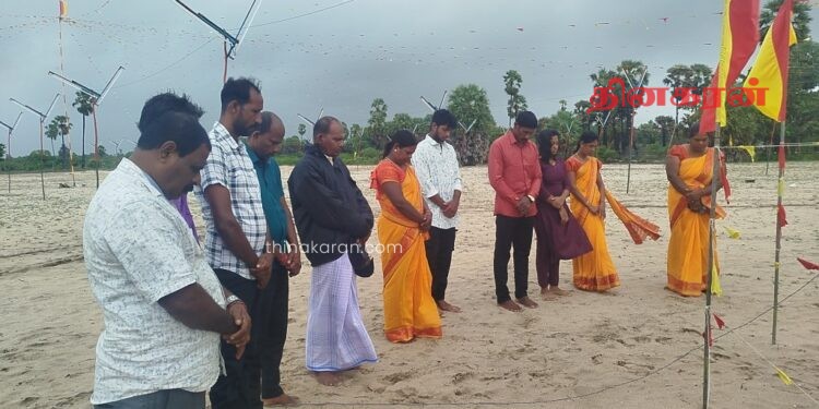 உடுத்துறை மாவீரர் நினைவாலயத்தில் மாவீரர் வார நான்காம் நாள் நினைவஞ்சலி.!