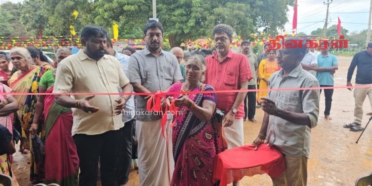 மாவீரர்களின் விபரங்கள் அடங்கிய படங்களுடன் திறந்து வைக்கப்பட்ட மாவீரர் மண்டபம்.!