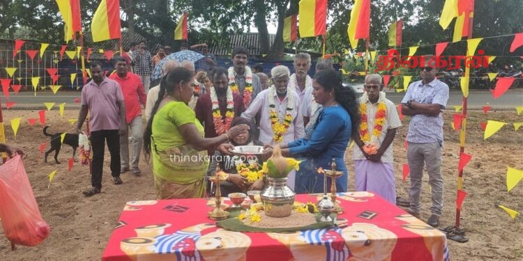 முள்ளிவாய்க்கால் மேற்கு பகுதியில் மாவீரர்களின் பெற்றோர்களுக்கு மதிப்பளிப்பு.!