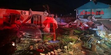 தெற்கு பிரேசிலை தாக்கிய சூறாவளி; ஆறு பேர் உயிரிழப்பு.!
