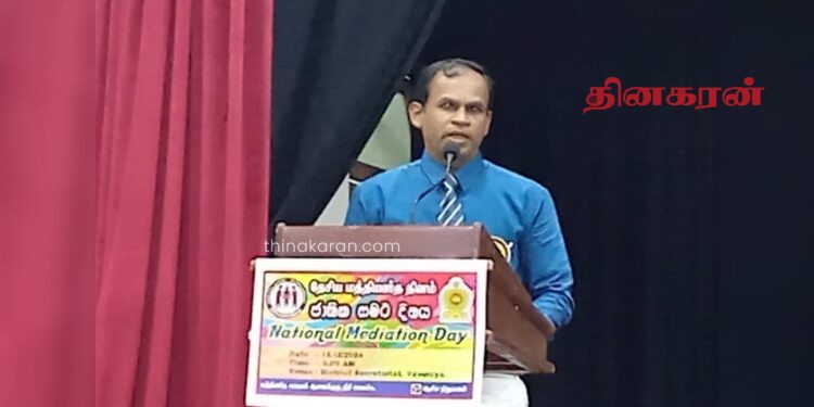 வவுனியா மத்தியஸ்தர் சபை பிரதேச செயலகத்தில் செயற்படும்!
