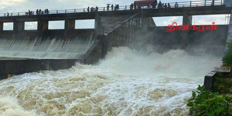பல பிரதான மற்றும் நடுத்தர நீர்த்தேக்கங்கள் வான் பாய்கின்றன.!