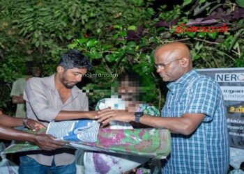 பாதிக்கப்பட்ட குடும்பங்களுக்கு நிவாரணப் பொதிகள் வழங்கிய சத்தியலிங்கம் எம்.பி.!