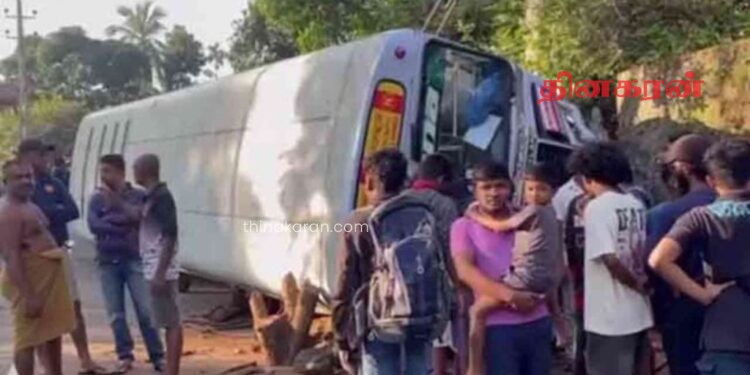 சற்றுமுன் இடம்பெற்ற கோர விபத்து; சாரதி உயிரிழப்பு.!