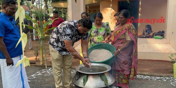 சத்தியலிங்கம் எம்.பி தலைமையில் இடம்பெற்ற தமிழரசின் பொங்கல் விழா.!