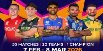 இலங்கை – இந்தியா இணைந்து நடத்தும் T20 உலகக் கிண்ணம் இன்று ஆரம்பம்.!