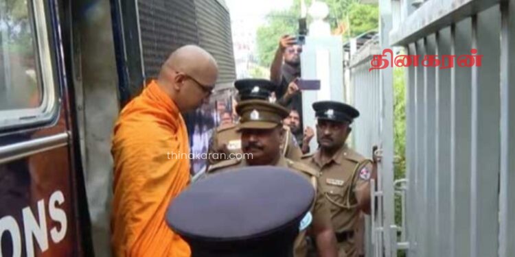 திருமலை புத்தர் சிலை விவகாரம்; கஸ்ஸப தேரர் உள்ளிட்டோருக்கு பிணை.!