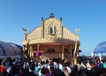 கச்சதீவு பெருவிழா; ஏற்பாடுகள் நிறைவு.!