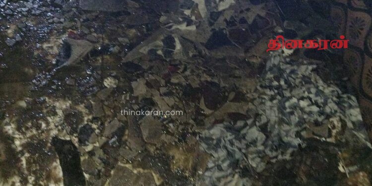 மட்டக்களப்பில் தீப்பற்றி வீடு முற்றாக தீக்கிரை – உரிமையாளருக்கு தீக்காயம்.!