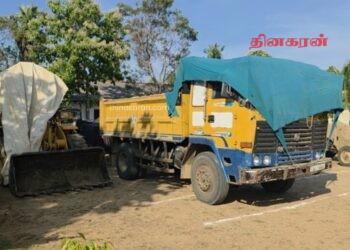 சட்டவிரோத மணல் அகழ்வில் ஈடுபட்ட வாகனங்கள் பறிமுதல்; சாரதிகள் கைது.!