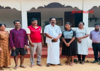 முக்கொம்பன் மண்ணுக்கு பெருமை சேர்த்த இசைப்பிரியா; நேரில் சென்று வாழ்த்திய சிறீதரன் எம்.பி.!