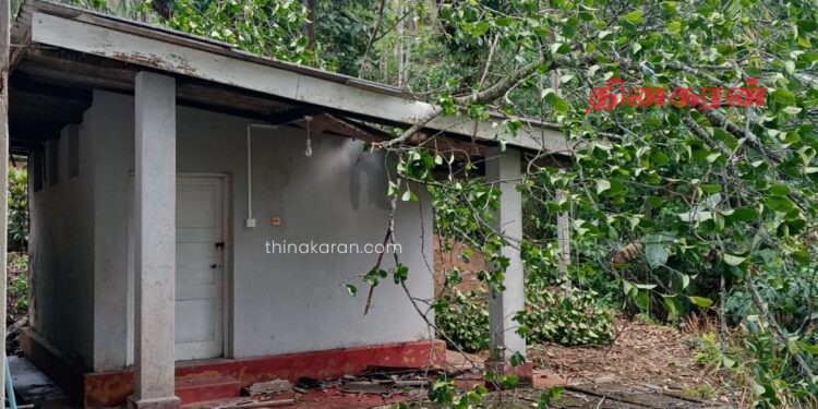 கடும் காற்றுடன் கூடிய மழை காரணமாக ; கினிகத்தேன பகுதியில் இரண்டு பாடசாலை மாணவிகள் காயம் அடைந்துள்ளனர் ..!