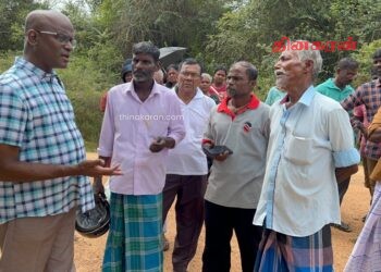 செட்டிகுளம் முசல்குத்தியில் மக்களின் காணிகளில் எல்லைக்கற்கள் இட்டு வனவளத் திணைக்களம் அடாவடி.!