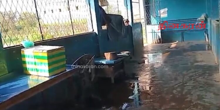சுகாதார சீர்கேட்டுடன் காணப்படும் நெடுங்கேணி பொதுச்சந்தை.!