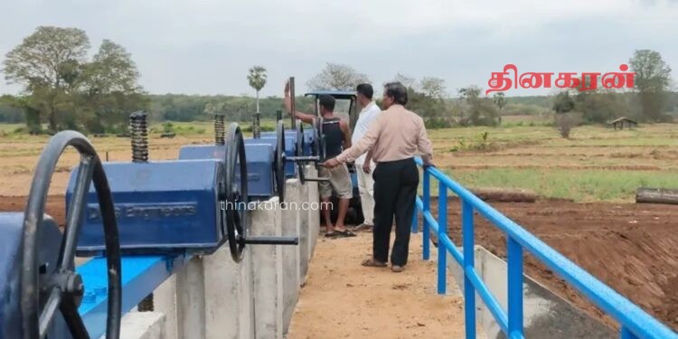 ரவிகரன் அழுத்தத்தால் வீரசிங்கம் அணைக்கட்டு பணிகள் நிறைவு.!
