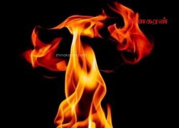 பொலித்தீன் தொழிற்சாலையில் தீ விபத்து.!