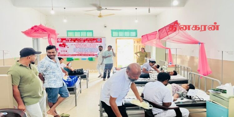 பழுகாமத்தில் மாபெரும் குருதிக்கொடை.!