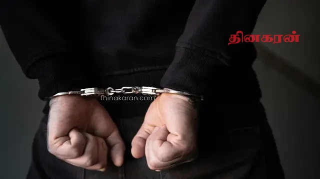 மாணவிகளின் சீருடையில் சிவப்பு மை தெளித்த ஆசிரியர் கைது.!