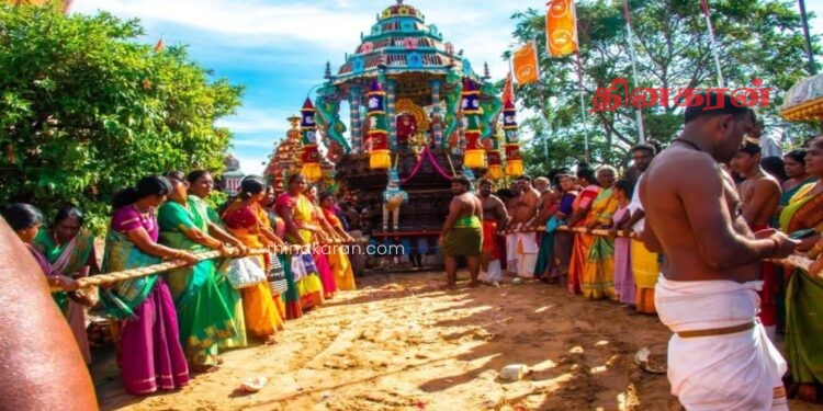 ஆயிரக்கணக்கான பக்தர்கள் சூழ நடைபெற்ற திருக்கோணேஸ்வர ஆலயத்தின் இரதோற்சவம்.!