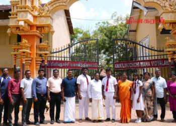 தேசிய ரீதியில் கணிதப் பிரிவில் கிளிநொச்சி மாணவன் முதலிடம்; நேரில் சந்தித்து வாழ்த்திய ஆளுநர்.!