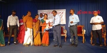 கைலாசபதி அரங்கில் மண்ணில் புதைந்த மலை கவிதை நூல் வெளியீடு !