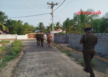 யாழ்.மருதங்கேணி பொலிஸார் இன்று களவிஜயம்!