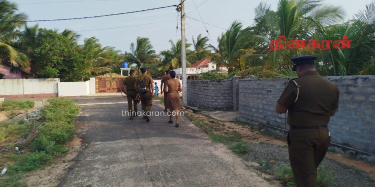 யாழ்.மருதங்கேணி பொலிஸார் இன்று களவிஜயம்!