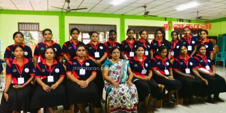மன்னார் ஜீவ ஊற்று அன்பின் கரம் ஊடாக மாலை நேர தையல் பயிற்சி ஆரம்பம்.!