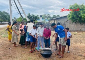 கட்டைக்காட்டில் முள்ளிவாய்க்கால் கஞ்சி வழங்கல்.!