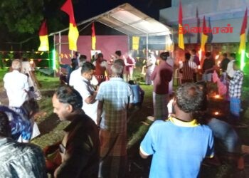 புளியங்கூடலில் எழுச்சியுடன் நடைபெற்ற முள்ளிவாய்க்கால் நினைவு நாள்!