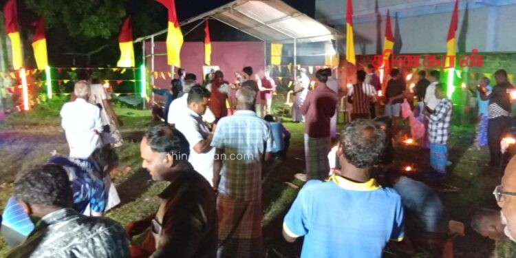 புளியங்கூடலில் எழுச்சியுடன் நடைபெற்ற முள்ளிவாய்க்கால் நினைவு நாள்!