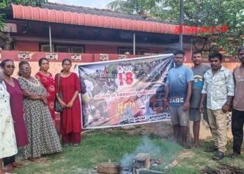 குரலற்றவர்களின்  குரல் அமைப்பின் ஏற்பாட்டில் யாழில் முள்ளிவாய்க்கால் கஞ்சி வழங்கல்!