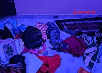 யாழில் தங்க ஆபரணத்துடன் பித்தளை நகையையும் திருடிச் சென்ற திருடர்கள்.!