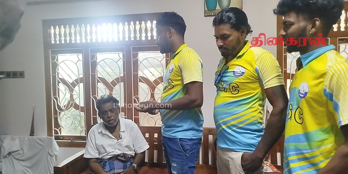 முன்னாள் நாடாளுன்ற உறுப்பினர் சிவாஜிலிங்கத்திற்கு குடத்தனை செல்வா விளையாட்டு கழகம் நிதியுதவி!