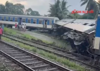 வனவாஸல – ஹூணுபிட்டிய இடையே ரயில் தடம் புரண்டு விபத்து ;     12 பயணிகள் காயம்!