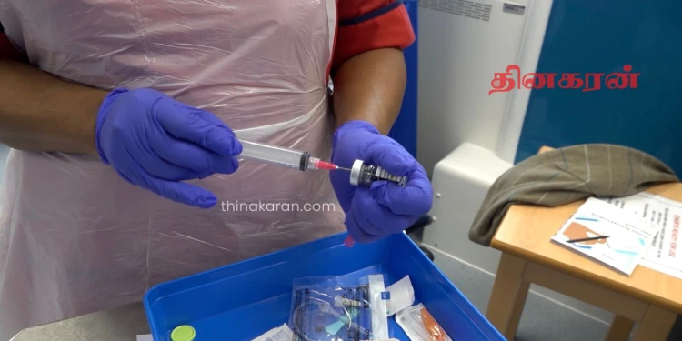 புற்றுநோய்க்கு எதிராக இங்கிலாந்தில் ஒரு நிமிட விரைவான தடுப்பூசி அறிமுகம்!