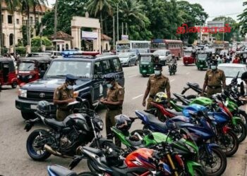 ஆபத்தான உந்துருளி சாகசம்; இளைஞர்கள் சுற்றிவளைத்து கைது.!