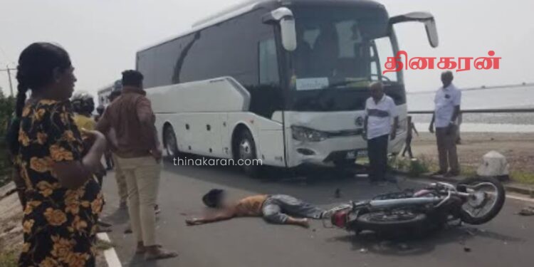 யாழில் கோர விபத்து; சம்பவ இடத்திலேயே உயிரிழந்த இளைஞன்.!