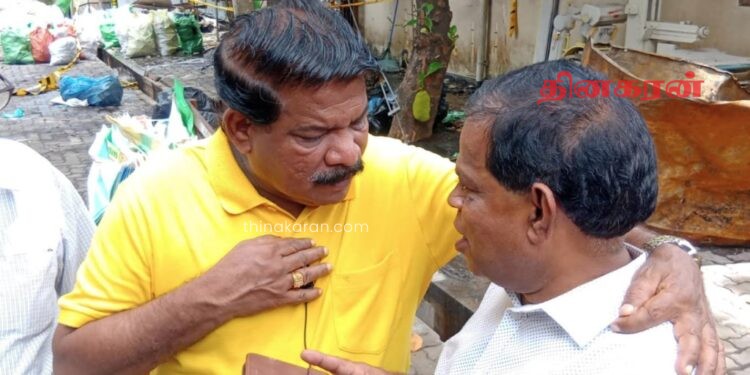 யாழ். போதனா வைத்தியசாலையின் எரிந்த பகுதி பொலிஸாரின் கட்டுப்பாட்டில்.!