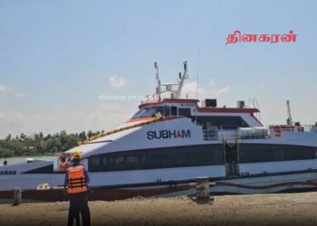 கடலில் பழுதடைந்த சிவகங்கை கப்பல் – பணிப்பாளர் விளக்கம்!