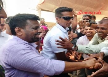 மக்களுடன் ஒன்றிணைந்த ஜனாதிபதி.!