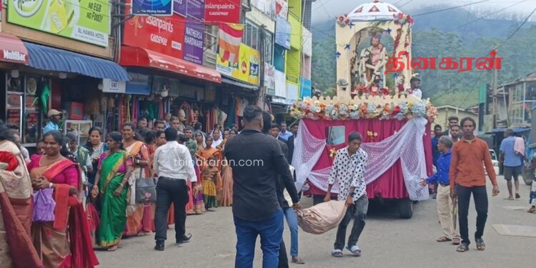 மஸ்கெலியா புனித சூசையப்பர் ஆலயத்தின் வருடாந்த திருவிழா திருப்பலி.!