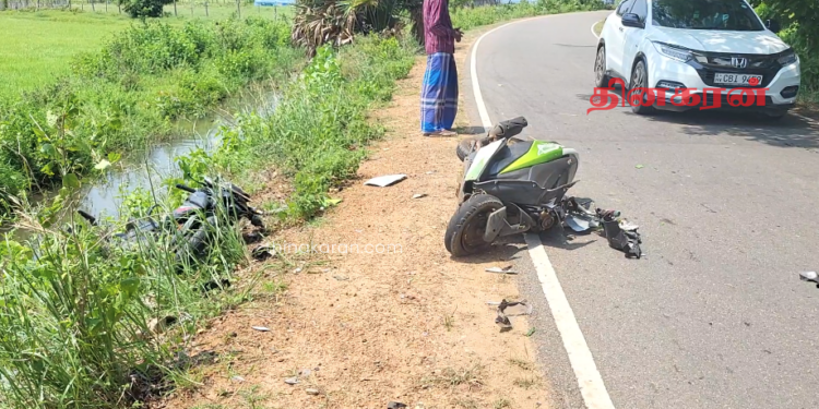 சற்றுமுன் இடம்பெற்ற விபத்து; பெண்ணொருவர் உயிரிழப்பு.!
