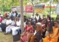 வலிகாமம் வடக்கில் கறுப்புக்கொடிகளுடன் மக்கள் போராட்டம்!