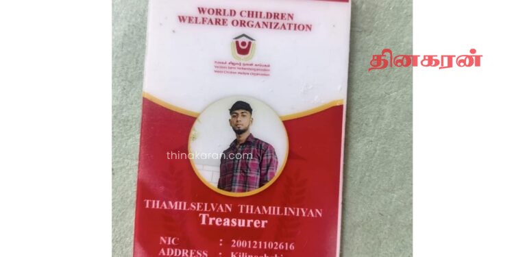 கிளிநொச்சியில் பரபரப்பு ;  மே தின நிகழ்வில் இளைஞர் ஒருவரிடம் பொம்மைத் துப்பாக்கி மீட்பு!