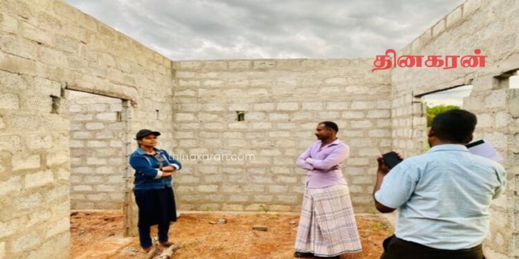வவுனியா வடக்கில் ரூ. 18 இலட்சம் பெறுமதியான வீட்டு திட்டங்கள் – பணிகளை நேரில் சென்று பார்வையிட்ட தவிசாளர்.!
