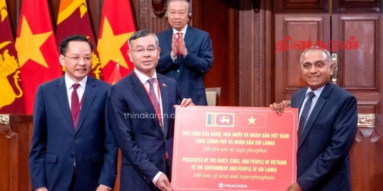 வியட்நாம் – இலங்கை இடையேஐந்து புரிந்துணர்வு ஒப்பந்தங்கள்!