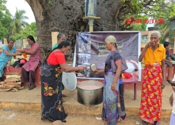 மன்னாரில் முள்ளிவாய்க்கால் நினைவேந்தல் கஞ்சி வழங்கல்.!