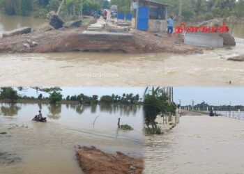 மண்டூர் – வெல்லாவெளி பிரதான வீதியூடான போக்குவரத்து முற்றாக பாதிப்பு.!